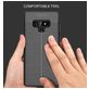 Mobigear Luxury Samsung Galaxy Note 9 Hülle Flexibles TPU Backcover - Schwarz