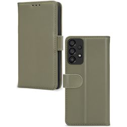 Mobilize Premium Gelly Wallet Samsung Galaxy A33 Hülle Klapphülle Geldbörse - Grün