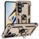Mobigear Armor ring Samsung Galaxy S26 Hülle Hardcase Backcover Stoßfest mit Ringhalter - Gold