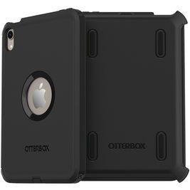 OtterBox Defender iPad Mini 6 (2021) Stoßfeste Hardcase Hülle + Ständer - Schwarz