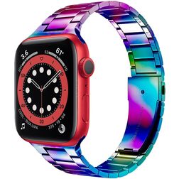 Mobigear Lissabon Edelstahl Apple Watch Armband Faltschließe - 42/41/40/38 mm