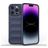 Mobigear Bumpy iPhone 15 Pro Max Hülle Flexibles TPU Backcover - Dunkelblau