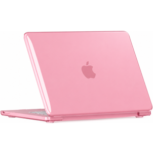 Mobigear Crystal Case MacBook Neo 13 Zoll (2026) Hardcase Hülle MacBook Case - Pink - Model A3404