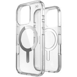 Speck Presidio Perfect Clear Durchsichtig iPhone 16 Pro MagSafe Hülle Hardcase Backcover Stoßfest - Transparent