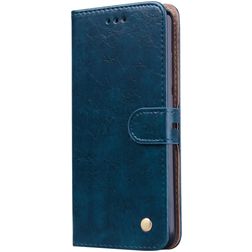 Mobigear Wallet Xiaomi Redmi Note 7 Hülle Klapphülle Geldbörse - Blau