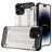 Mobigear Outdoor iPhone 14 Pro Max Hülle Hardcase Backcover Stoßfest - Silber