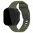 Mobilize Sports Silikon Apple Watch Armband Drückerschließe - 42/41/40/38 mm - Grün
