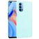 Mobigear Croco OPPO Reno 4 Hülle Hardcase Backcover - Türkis