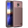 Mobigear Racing Nokia 1 Plus Hülle Flexibles TPU Backcover - Braun