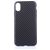 Mobigear Racing iPhone XS Max Hülle Flexibles TPU Backcover - Schwarz