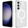 Mobigear Shockproof Durchsichtig Samsung Galaxy S24 FE MagSafe Hülle Hardcase Backcover - Transparent