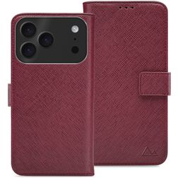 My Style Flex Wallet iPhone 17 Pro Hülle Klapphülle Geldbörse - Bordeaux