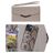 Mobilize Elegant Magnet iPhone 13 Mini Hülle Abnehmbare 2in1 Clutch - Beige Snake