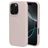 Mobiparts iPhone 16 Pro Silikon Hülle Backcover - Soft Salmon