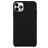 Mobigear Rubber Touch iPhone 15 Pro Silikon Hülle Backcover - Schwarz