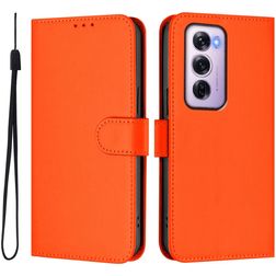 Mobigear Urban Wallet OPPO Reno 12 Pro Hülle Klapphülle Geldbörse - Orange