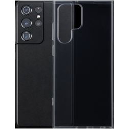 Mobigear Ultra Thin Durchsichtig Samsung Galaxy S22 Ultra Hülle Flexibles TPU Extra Dünn Backcover - Transparent