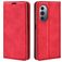 Mobigear Retro Slim Motorola Edge X30 Hülle Klapphülle Geldbörse - Rot
