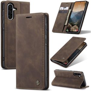 CaseMe 013 Samsung Galaxy A56 Hülle Klapphülle Geldbörse - Braun