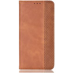 Mobigear Sensation Nokia C22 Hülle Klapphülle Geldbörse - Cognac