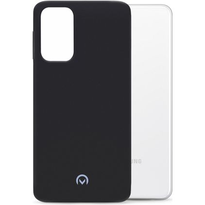 Mobilize Rubber Gelly Samsung Galaxy A32 5G Hülle Flexibles TPU Backcover - Matt Black
