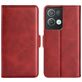 Mobigear Slim Magnet OPPO Reno 8 Pro 5G Hülle Klapphülle Geldbörse - Rot