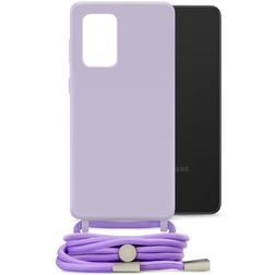 Mobilize Lanyard Gelly Samsung Galaxy A33 Flexibles TPU Handykette - Pastel Purple
