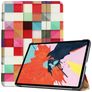 Mobigear Tri-Fold iPad Air 4 (2020) Hülle Klapphülle - Mosaik