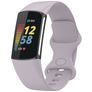 Mobigear Sport Dual Silikon Fitbit Charge 5 Armband Drückerschließe - Lila
