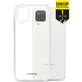 Mobilize Naked Protection Durchsichtig Samsung Galaxy A12 Hülle Hardcase Backcover Stoßfest - Transparent
