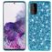 Mobigear Glitter Samsung Galaxy S20 Hülle Hardcase Backcover - Blau
