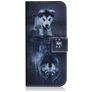 Mobigear Design Samsung Galaxy S20 Plus Hülle Klapphülle Geldbörse - Wolf
