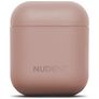 Nudient Thin Apple AirPods 1 Hardcase Hülle - Dusty Pink