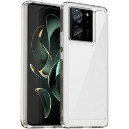 Mobigear Crystal Transparent Xiaomi 13T Hardcase Backcover - Transparent