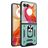 Mobigear Armor Ring Motorola Razr 50 Ultra Hülle Hardcase Backcover Stoßfest mit Ringhalter - Grün