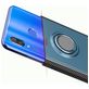 Mobigear Armor Ring Huawei Nova 3 Hülle Hardcase Backcover Stoßfest mit Ringhalter - Blau