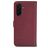 My Style Flex Wallet Samsung Galaxy A37 Hülle Klapphülle Geldbörse - Bordeaux