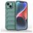 Mobigear Bumpy iPhone 15 Hülle Flexibles TPU Backcover - Grün