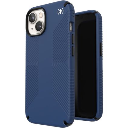 Speck Presidio2 Grip iPhone 14 Plus MagSafe Hardcase Backcover Shockproof - Coastal Blue
