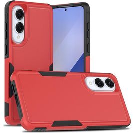 Mobigear Heavy Armor Samsung Galaxy S25 Edge Hülle Hardcase Backcover Stoßfest - Rot
