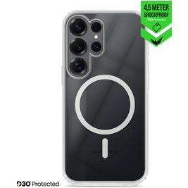 Striker X-Core Xtreme Impact Durchsichtig Samsung Galaxy S25 Ultra MagSafe Hülle Hardcase Backcover Stoßfest - Transparent