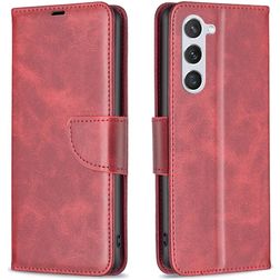 Mobigear Excellent Samsung Galaxy S25 Hülle Klapphülle Geldbörse - Rot