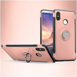 Mobigear Armor Ring Xiaomi Mi Max 3 Hülle Hardcase Backcover Stoßfest mit Ringhalter - Roségold Mobigear Armor Ring Xiaomi Mi Max 3 Hülle Hardcase Backcover Stoßfest mit Ringhalter - Roségold
