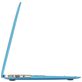 Mobigear Silk Texture MacBook Pro 15 Zoll (2008-2012) Hardcase Hülle MacBook Case - Blau - Model A1286