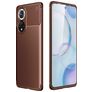 Mobigear Racing HONOR 50 Hülle Flexibles TPU Backcover - Braun