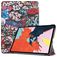 Mobigear Tri-Fold iPad Air 5 (2022) Hülle Klapphülle - Graffiti