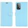 Mobigear Classic Samsung Galaxy A52 Klapphülle Portemonnaie - Blau