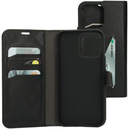 Mobiparts Classic Wallet iPhone 14 Pro Max Hülle Klapphülle Geldbörse - Schwarz