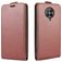 Mobigear POCO F2 Pro Hülle Flipcase - Braun