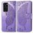 Mobigear Butterfly Huawei P40 Hülle Klapphülle Geldbörse - Lila